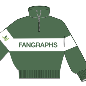 The FanGraphs Women's Quarterzip Sweater